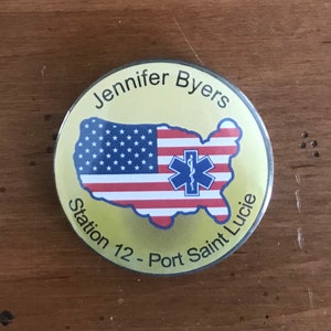 EMT/EMS custom button with 2 lines of custom text
