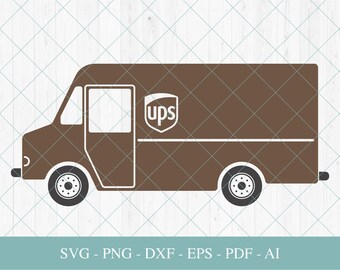Free Free 284 Ups Truck Svg SVG PNG EPS DXF File