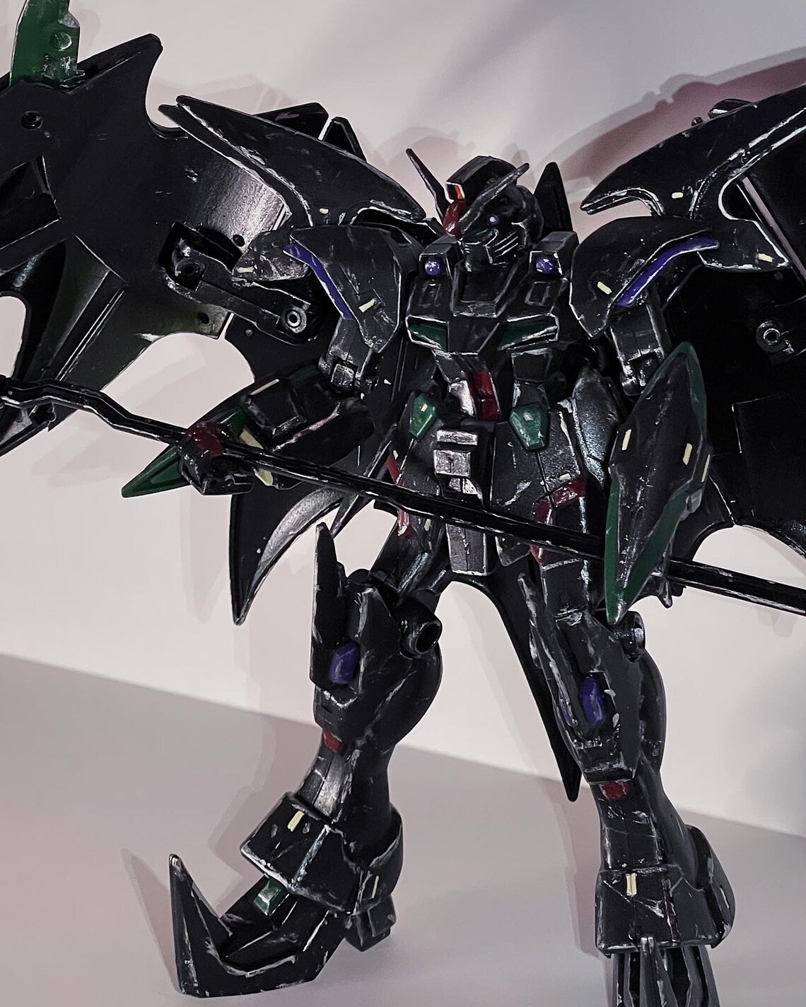 Gundam Wing Deathscythe Hell Custom EW HG 1/100 custom | Etsy