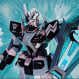 GN-000 “0” HG 1/144 Gunpla Figure Custom Painted Model Kit