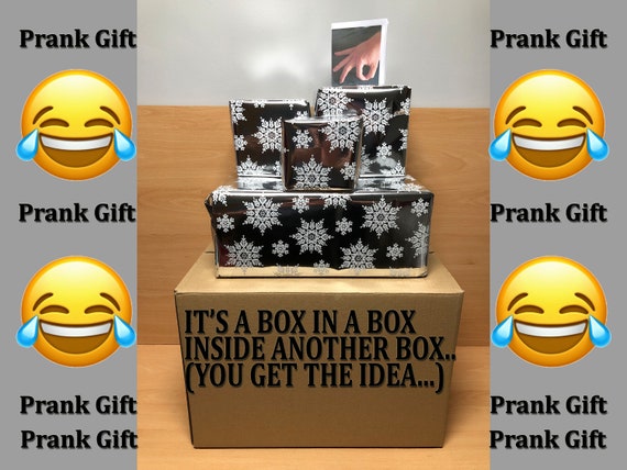Box In A Box In A Box Gift Prank Classic Empty Boxes Prank Etsy Box In A Box In A Box Gift Prank Classic Empty Boxes Prank Etsy