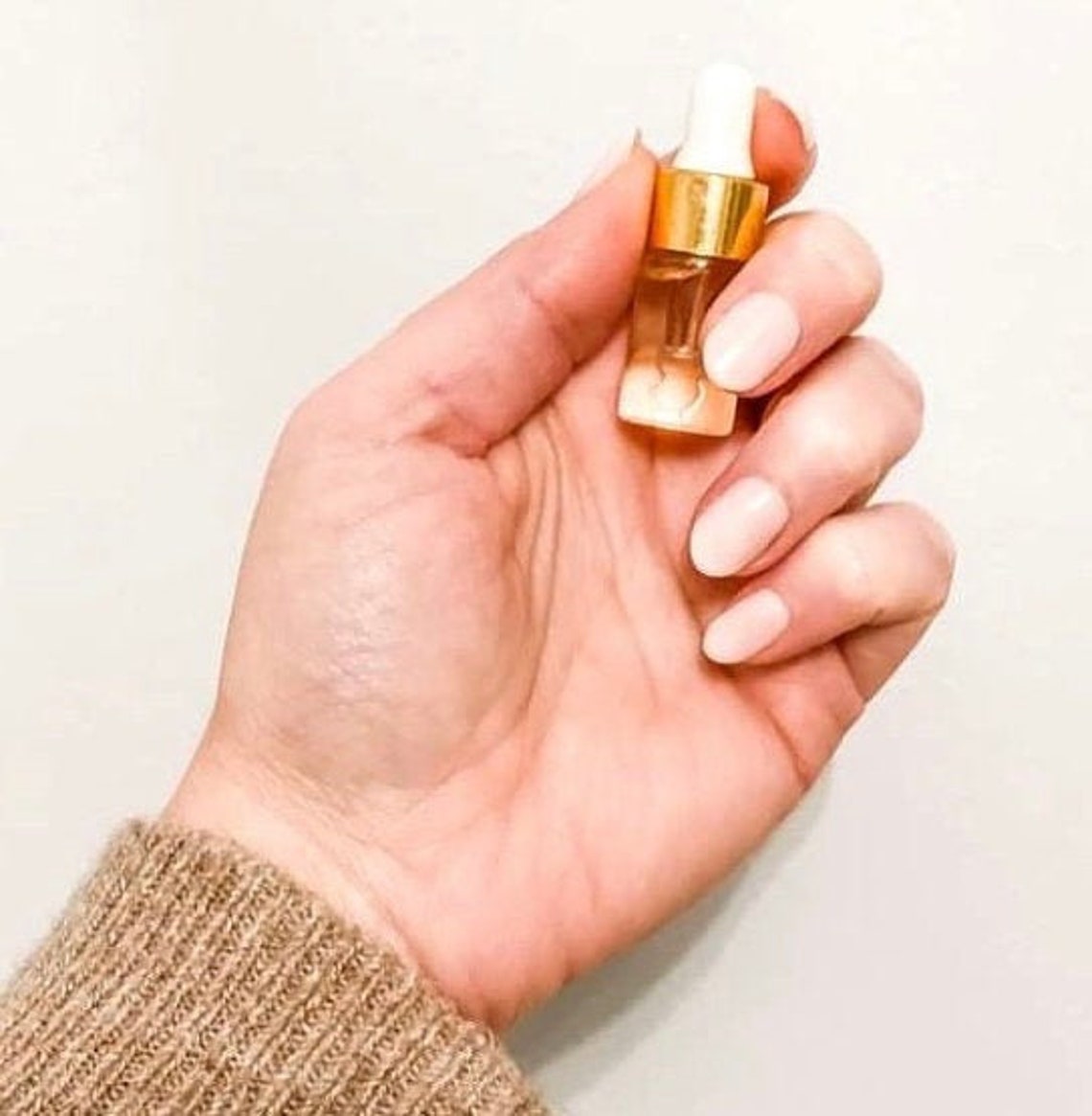 Cuticle nail oil mini. essential oil infused dropper bottle Etsy