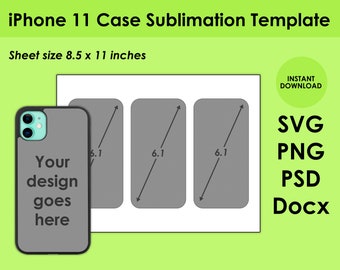 Iphone 11 Template Etsy Iphone 11 Template Etsy