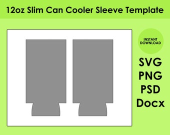 Download Koozie Template Etsy