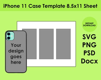 Download Phone Case Template Etsy