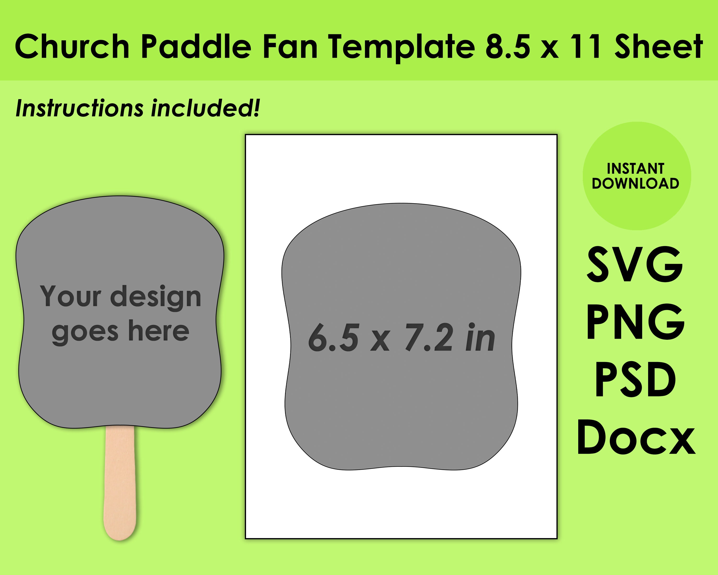 Free Printable Church Fan Template Prntbl concejomunicipaldechinu gov co