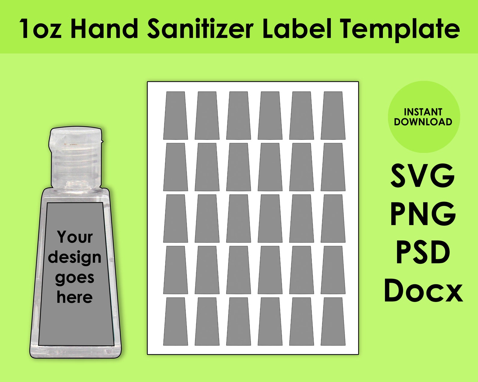 1oz Hand Sanitizer Label Template SVG PNG PSD and DOCx Etsy 1oz Hand Sanitizer Label Template SVG PNG PSD and DOCx Etsy