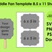 Paddle Fan Template 8.5x11 Sheet SVG, PNG, PSD and DOCx 