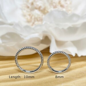 10pk Gold PVD Hinged Segment Ring Hoops Clicker Wholesale Helix Daith - JSW Body Jewelry