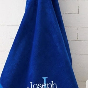 Custom Beach Towels, Personalized Beach Towel, Pool Towels, Monogrammed Beach Towels, Custom Name Towel -  Hand Towel, Towel on Sale