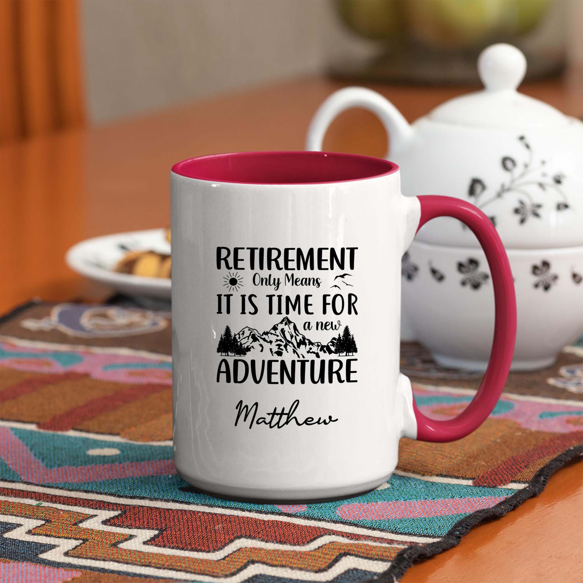 Retired Definition Mug, Custom Retirement Mug, Retired Life Mug, Retirement Gift Work Colleague, Retirement Gift, Retirement Gifts Co-worker