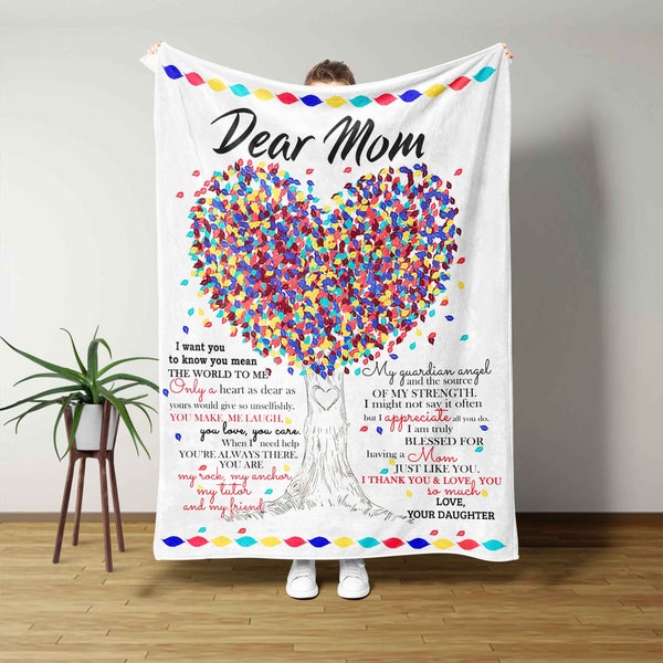 Family Tree Blanket Etsy