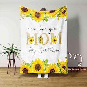 Cobertor para a mãe, cobertor para minha mãe, cobertor para a mãe, cobertor para carta do filho para a mãe, cobertor com nome personalizado, cobertor com nome da família