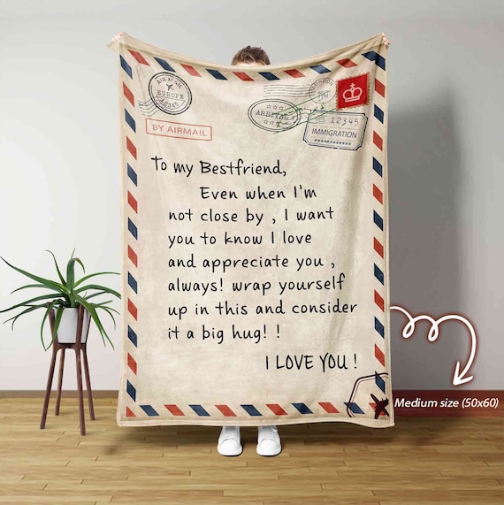 Best friend throw blankets sale