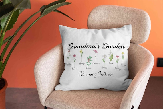 Cuscino del giardino della nonna fiorito nell'amore, Idee regalo per la  nonna, Cuscino della nonna, Regalo per la nonna, Regalo per la festa della  mamma, Regali per la mamma -  Italia