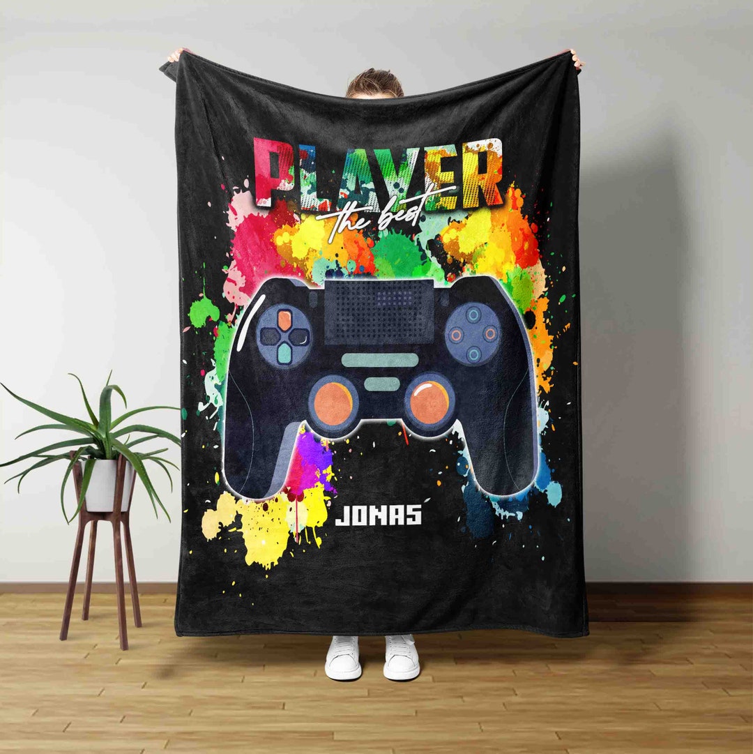 Player the Best Blanket, Gaming Blanket, Video Games Blanket, Blanket