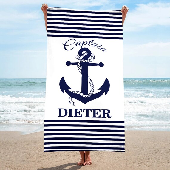 Beach towels monogrammed sale hotsell