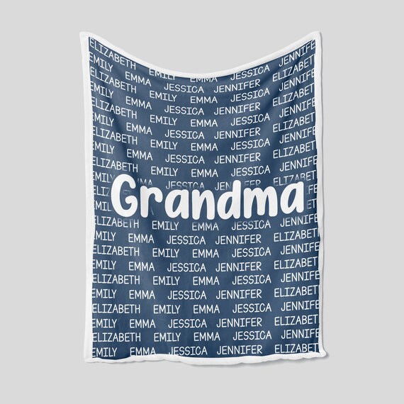 Name blankets etsy sale