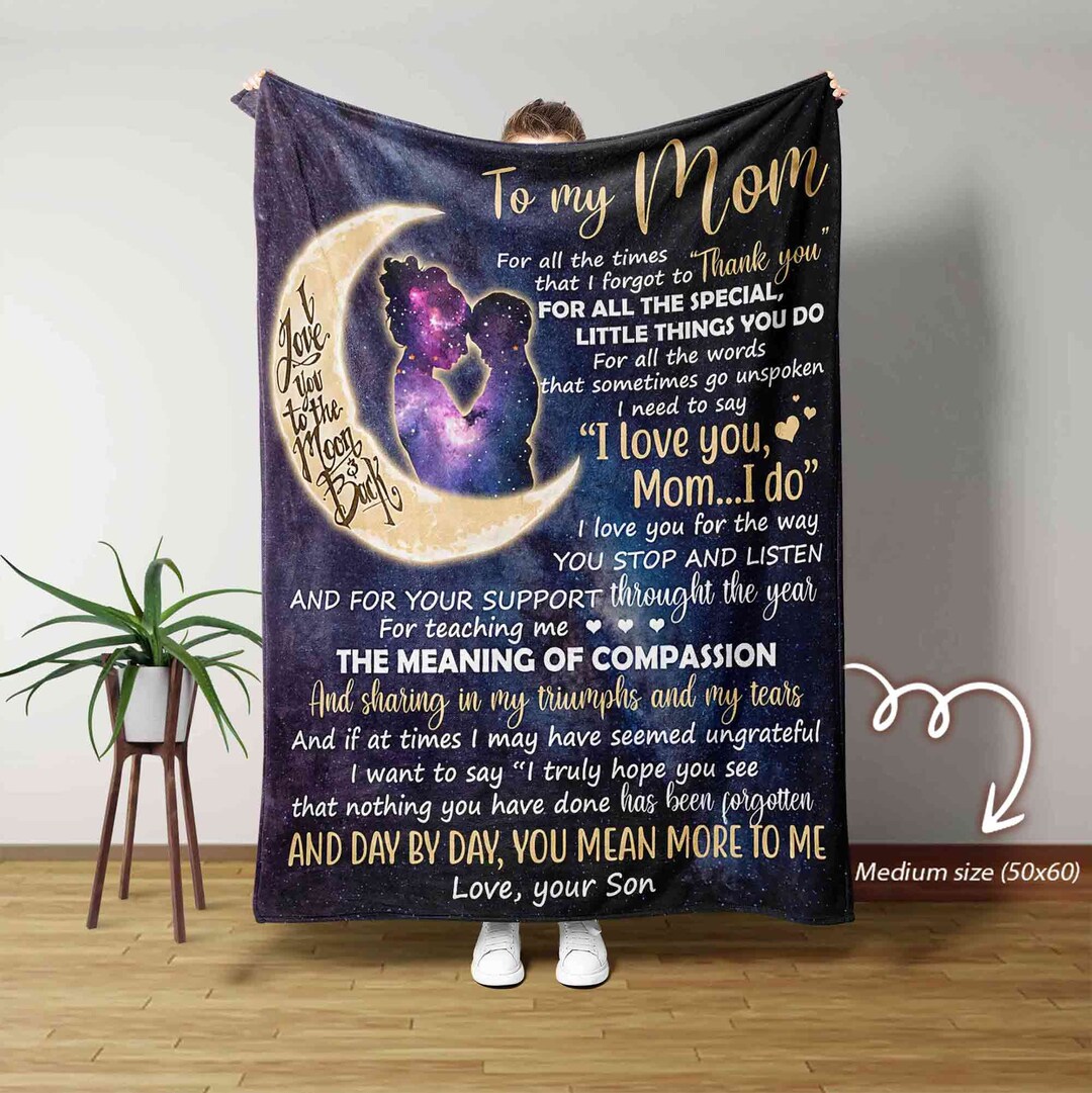 1 pezzi Coperta viola, lettera alla figlia coperta, coperta di flanella per soggiorno e camera da letto, regalo per figlia | SHEIN ALIA