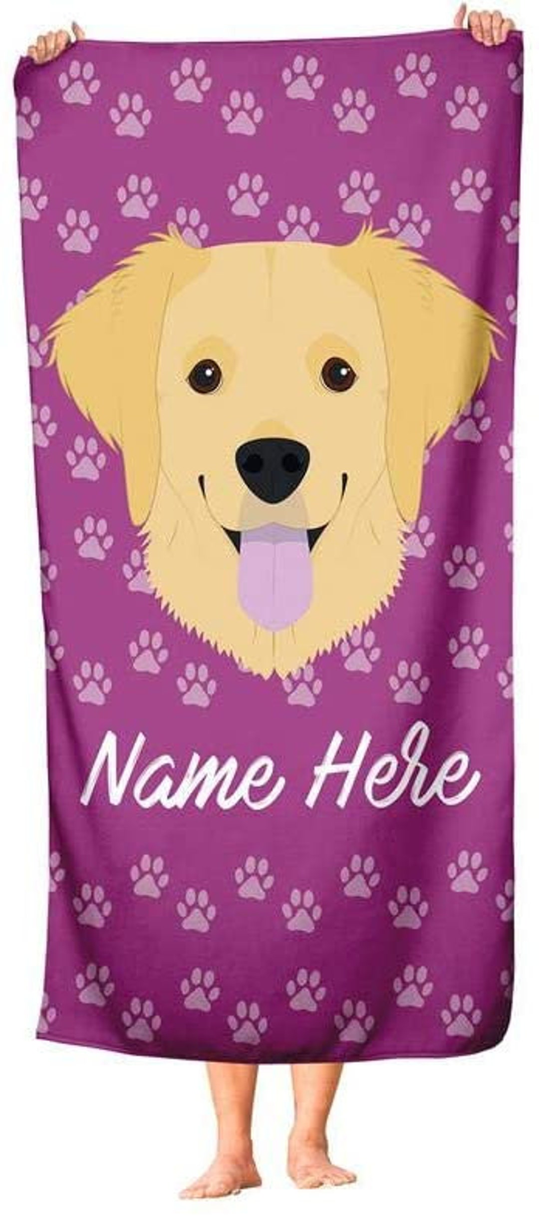 Custom Pet Towel, Custom Dog Towels, Dog Towels With Name, Personalized