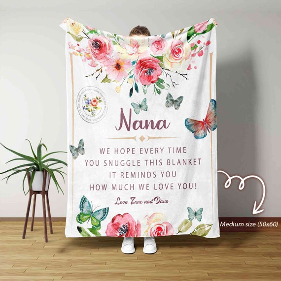 Nana blanket etsy sale