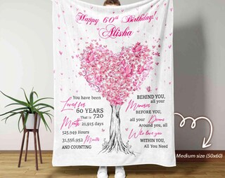 Coperta Morbida Per Migliore Amica | 152x127 Cm | Regalo Sentito Per Compleanno O Amicizia | Plaid Con Frasi E Illustrazioni Per Donne