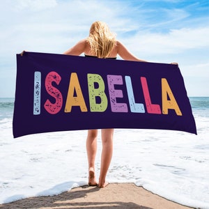 Personalized Beach Towel, Custom Beach Towels, Beach Towels on sale, Pool Towels, Monogrammed Beach Towels
