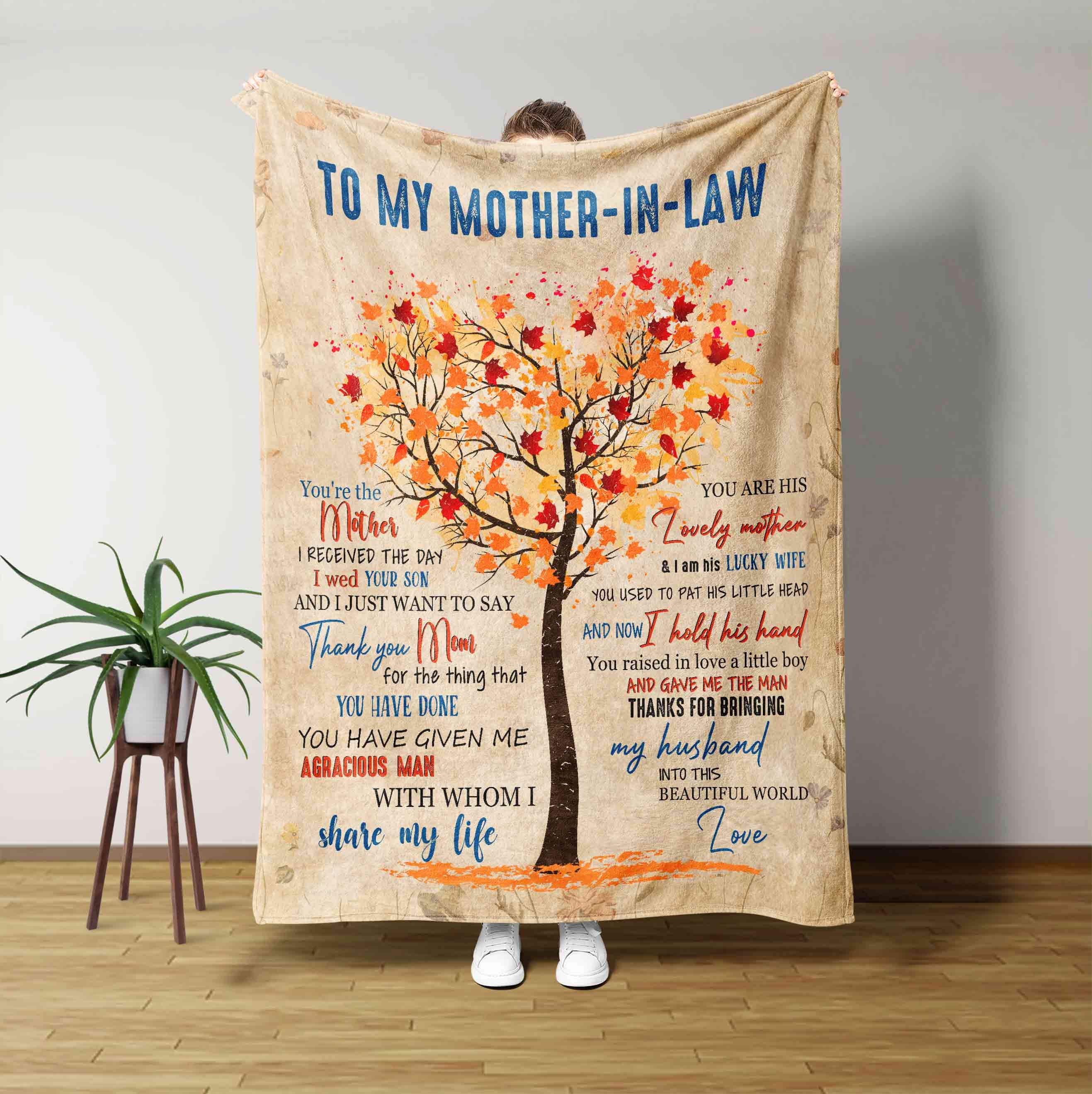 Son in Law Gifts from Mother in Law to My Son Blankets in Bulk for Wedding  Christmas Birthday for Son in Law from Mother Father in Law Throw  Blanket,52x59''(#234,52x59'')G 