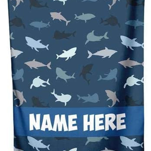 Mousse Green Shark Print Beach Towel main image 1