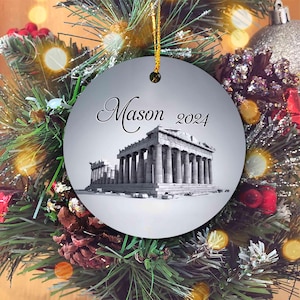 Custom Rome Ornament, Rome Vacation Ornament, Rome Christmas Ornament, Trip Rome Italy Ornament, Travel Italy Christmas, Italy Holiday Gift