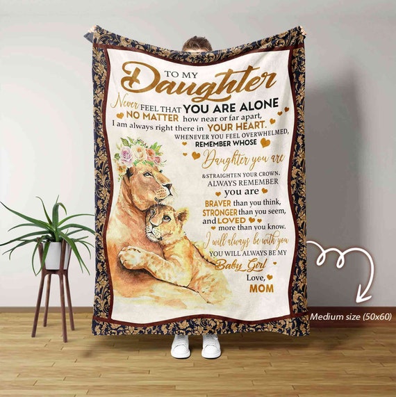 Mom daughter blankets sale