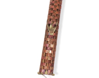 Gary Rosenthal Woven Entry Door Mezuzah - Traditions Jewish Gifts