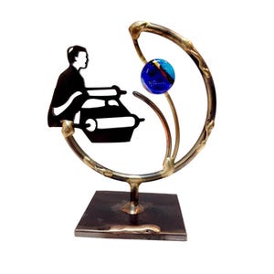 Bar Mitzvah Gifts - Metal Laser Cut Bar Mitzvah Sculpture