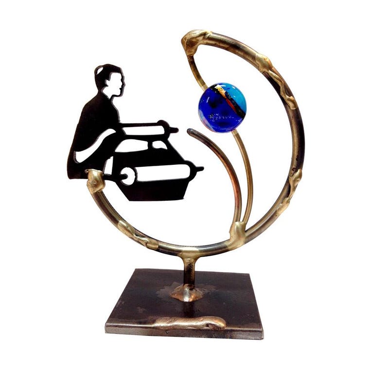 Bar Mitzvah Gifts - Metal Laser Cut Bar Mitzvah Sculpture