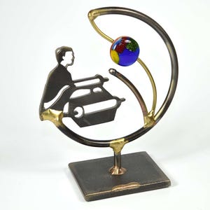 Bar Mitzvah Gifts - Metal Laser Cut Bar Mitzvah Sculpture