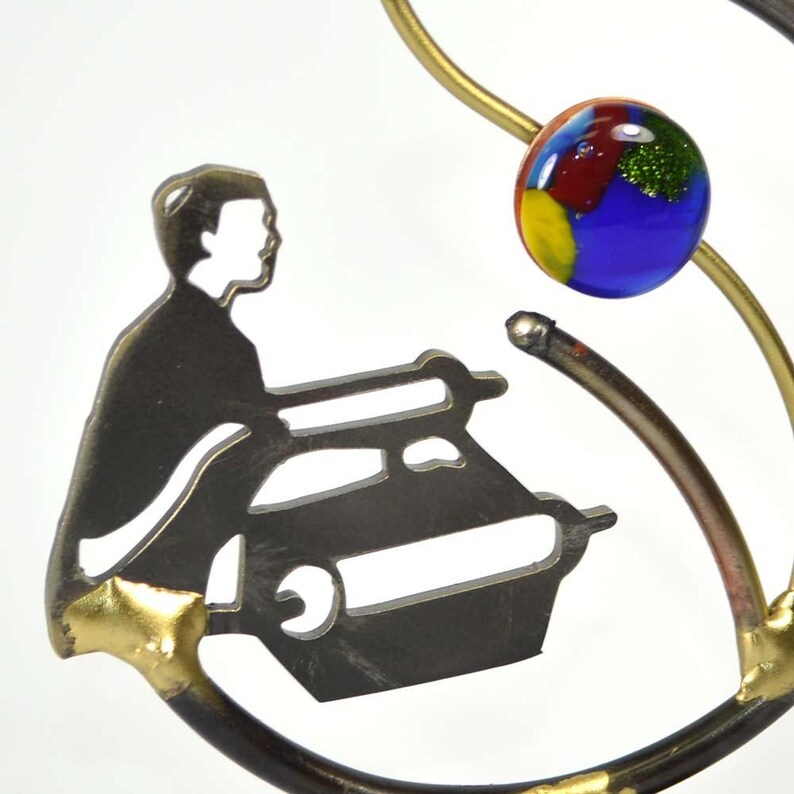 Bar Mitzvah Gifts - Metal Laser Cut Bar Mitzvah Sculpture