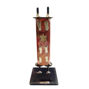 Gary Rosenthal Copper Torah Sculpture - Traditions Jewish Gifts