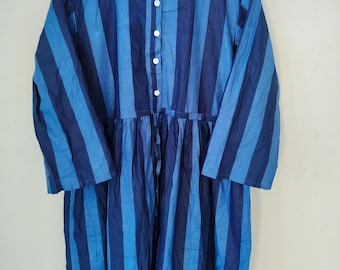 Handmade Block Print Cotton Dress: Indian Long Dress Gifts