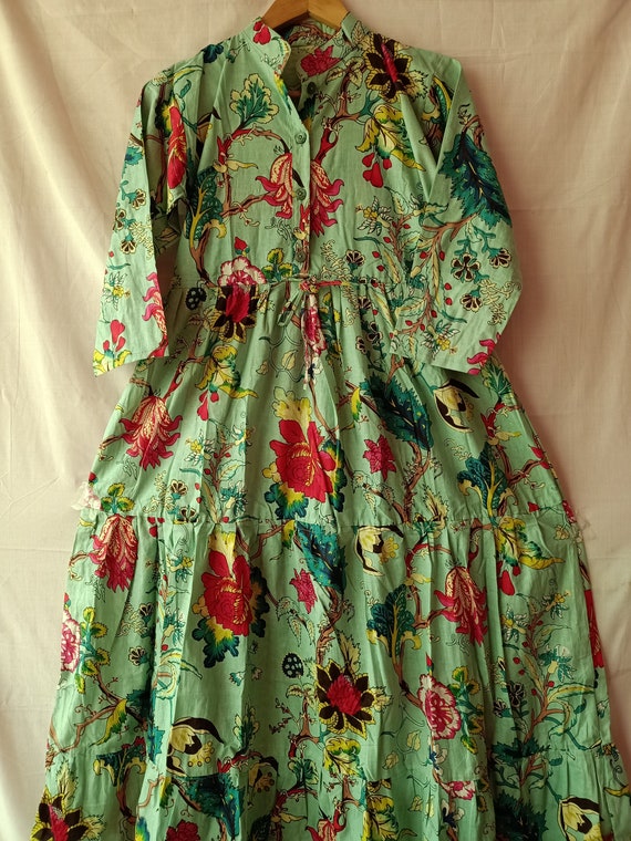 sea green floral dress Sage green Infinity Dress Multiway Bridesmaid Dress Convertible