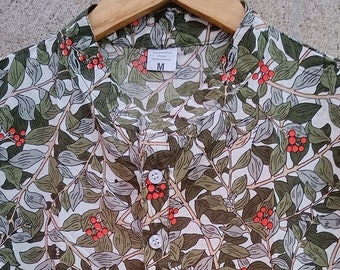 Handmade Cotton Kurti Top: Indian Block Print Tunic