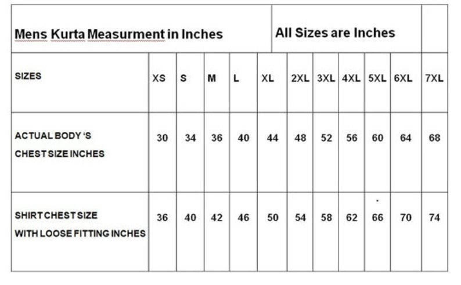 size-chart-for-kurta