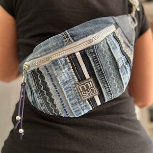 Bolso reciclado de pantalón vaquero hotsell