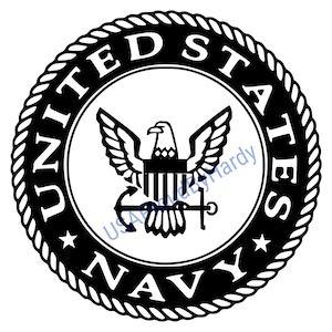 United States Navy Seal Logo - SVG digitaal bestand - digitale download - perfect voor een autosticker of andere doe-het-zelfprojecten