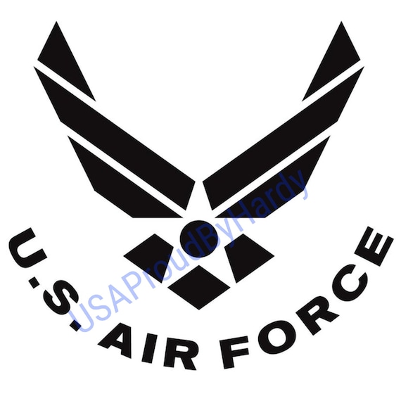 Air Force Air Force Army Vinyl Car Decal Bumper Sticker,choose Your