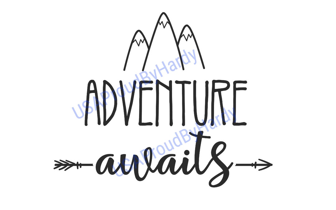 Adventure Awaits SVG – Car Decal, Cricut (digital Download) - Etsy