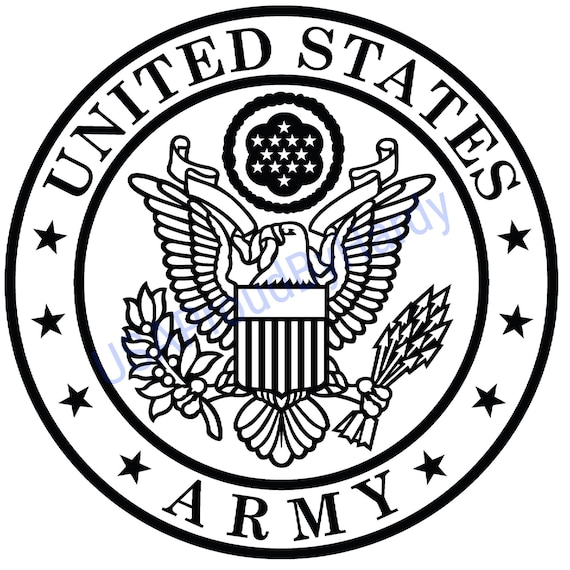 United States Army Seal Logo SVG Digital File Digital File - Etsy