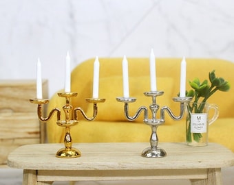 Portacandele Metallo Con Babbo Natale Oro Tondo Cm 12xh23