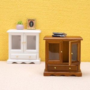 Miniature Cabinets for Doll House,Doll House Cabinet Showcase,Dollhouse Furniture Decoration Accessories