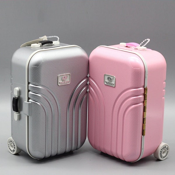 Miniature Suitcase, 1PC Suitcase Luggage Box For Dollhouse, Dollhouse Luggage, Dollhouse Accessory