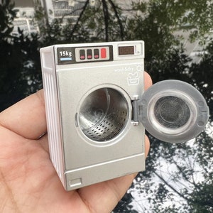 Dollhouse Washing Machine, Dollhouse Miniature Washing Machine, Dollhouse Washer And Dryer, Dollhouse Laundry Room